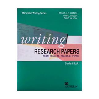 Writing Research Papers Student Book Glossy Papers